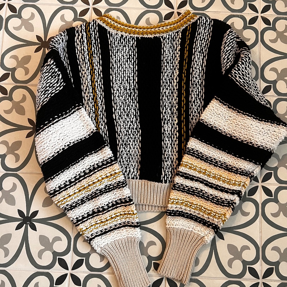 Free People Cropped Sweater